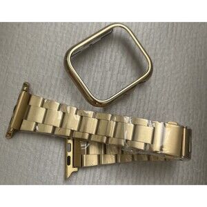 MY PRETTY STRAP chain Link Strap for Apple Watch W Cover 44mm
